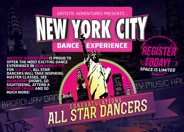 ✰ 2015 All Star Dance Experience in NEW YORK CITY! ✰